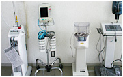 血圧、心電図、脈拍のモニター